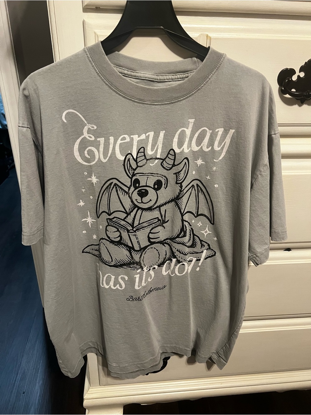 Knight and the Moth Gargoyle Tee
